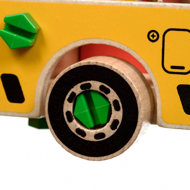 Grue en bois - set de construction Lucy & Leo