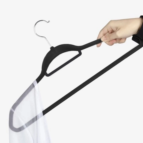 Porte-manteaux 20pcs - Noir Ruhhy 22536