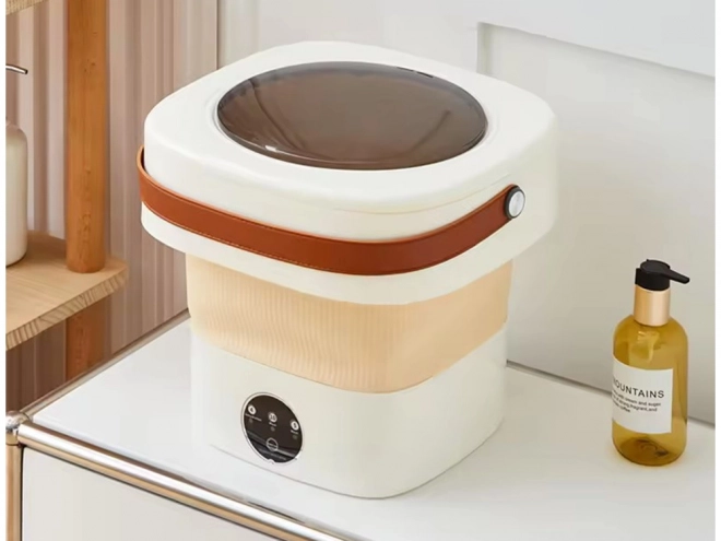 Petite machine à laver de voyage pliable 11L