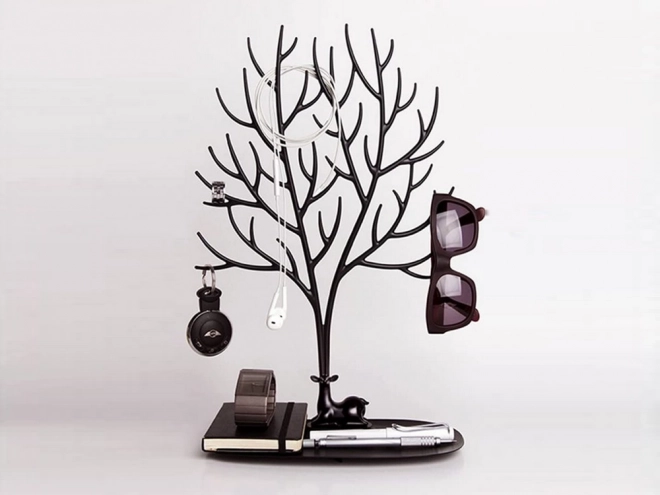 Support à bijoux en forme d'arbre