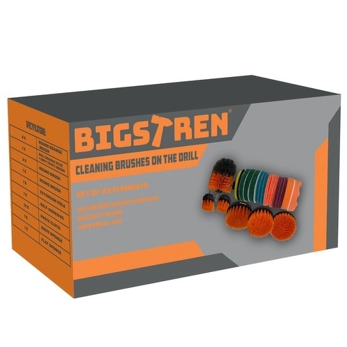Ensemble de brosses de nettoyage pour perceuse