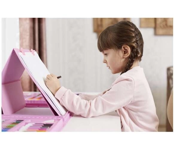 Ensemble de peinture 208 pièces dans une mallette