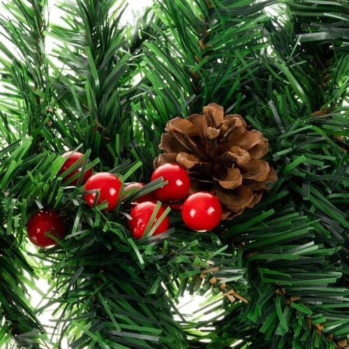 Guirlande / décoration de Noël 2,7 m avec lumières LED Ruhhy 22322
