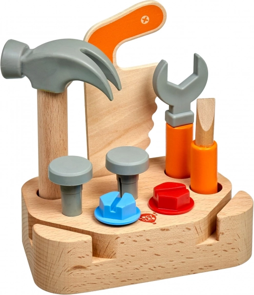 Tout à portée de main dans un support en bois stable