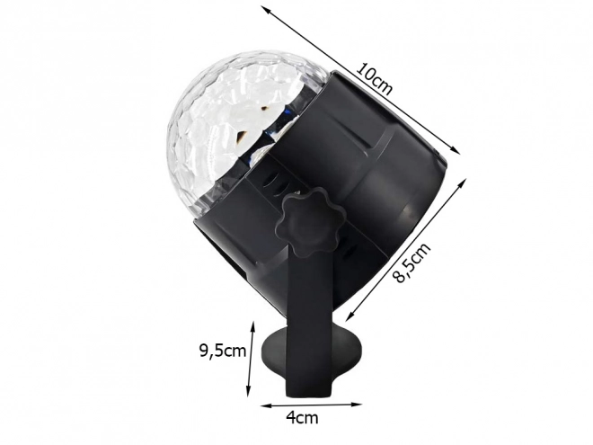 Projecteur disco LED avec effets lumineux RGB