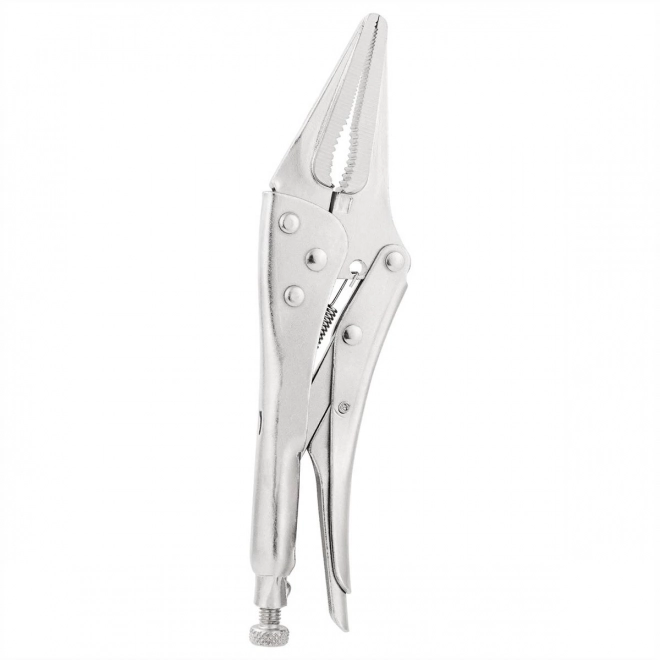 Pinces longues avec fermeture Deli Tools argentées