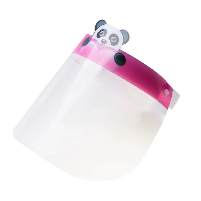 Visière faciale pour enfants - panda