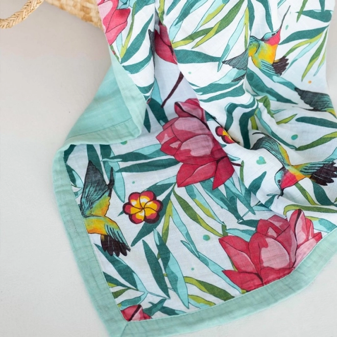 Couverture en mousseline de coton Airy Grace