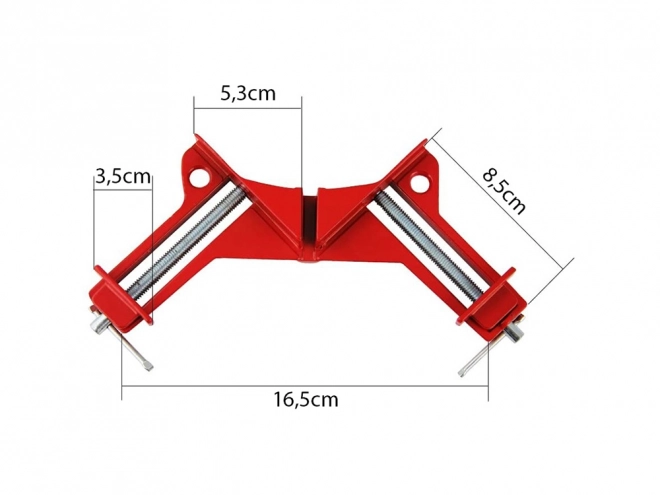 Serre-joint d'angle pour charpentier