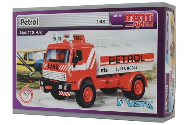 Jeu de construction Monti System MS 09 Essence Liaz 1:48 dans une boîte 22x15x6cm