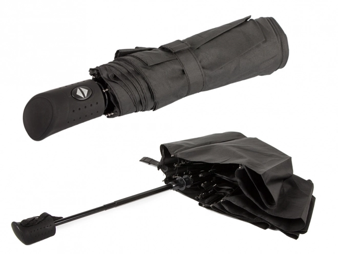 Parapluie pliant automatique noir unisexe