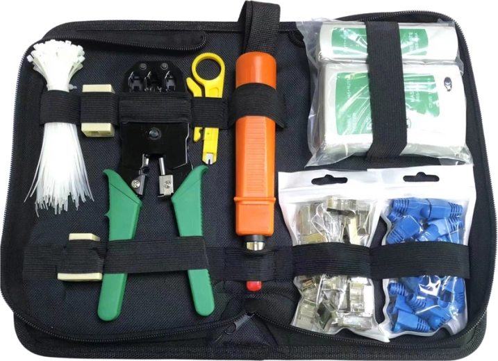 Équipement complet dans un étui robuste