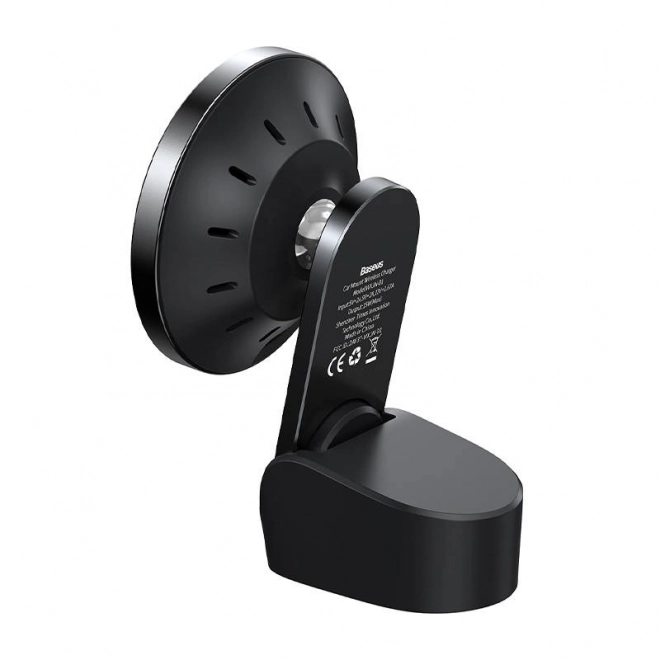 Support de voiture Baseus avec chargeur sans fil 15 W pour iPhone 12/13