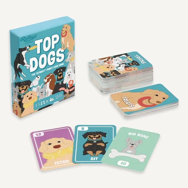 Jeu de cartes Meilleurs chiens de Ridley's Games