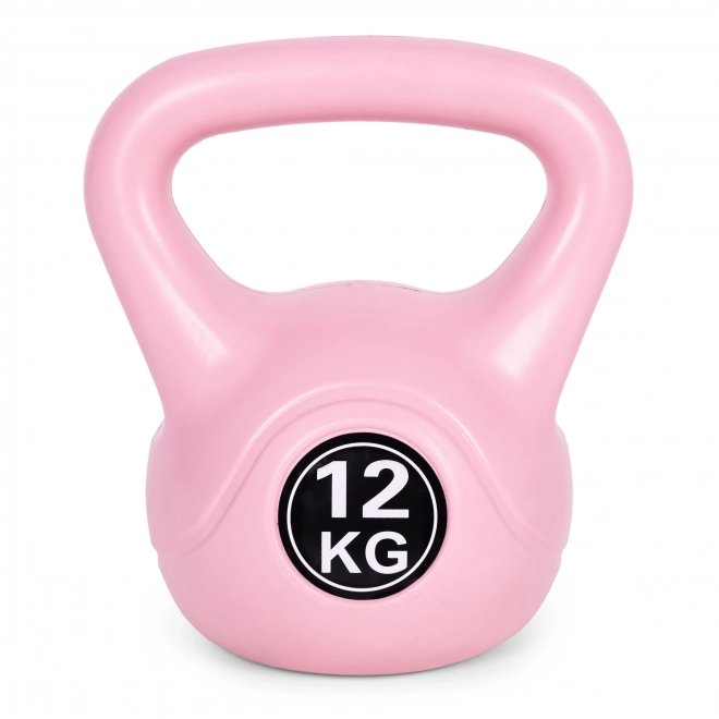 Kettlebell pour l'exercice rose - 12kg