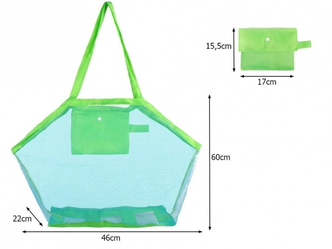 Grand sac de plage XXL en filet