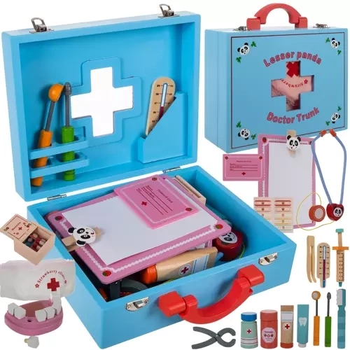 Petit ensemble médical - Kruzzel en bois 19869