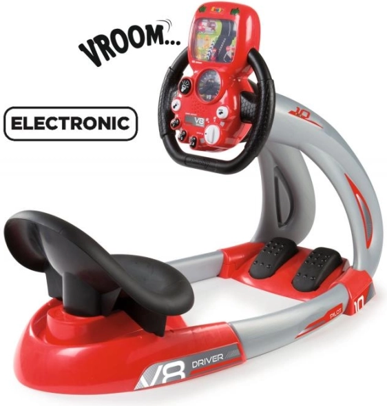 simulateur de course pour enfants v8 driver