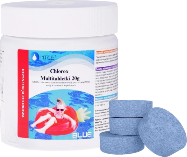 Tablettes de Chlore de Bain Chlorox 20g
