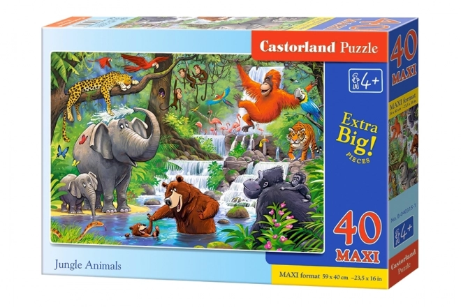 Puzzle Jungle Animaux Maxi