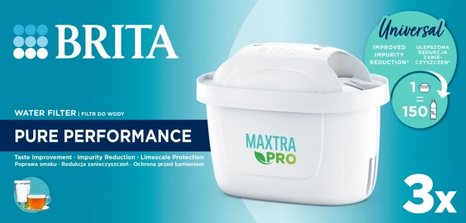 Cartouche de remplacement Maxtra PRO Pure Performance 3 pièces.