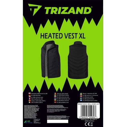 Gilet chauffant XL USB Trizand 22128