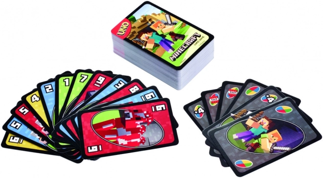 UNO Minecraft jeu de cartes