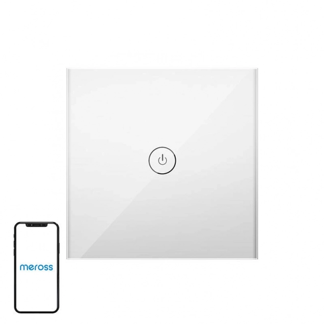 Interrupteur intelligent mural Wi-Fi Meross à deux canaux (HomeKit)