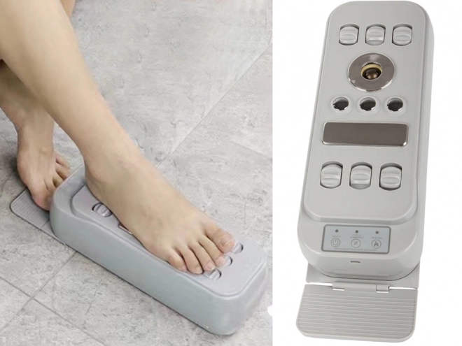 Appareil de massage électrique pour pieds avec chauffage et massage vibrant