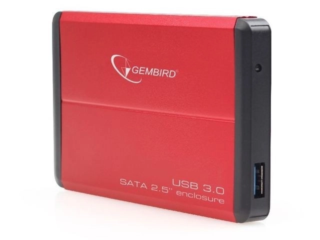 Boîtier externe pour HDD 2.5'' SATA USB 3.0 rouge