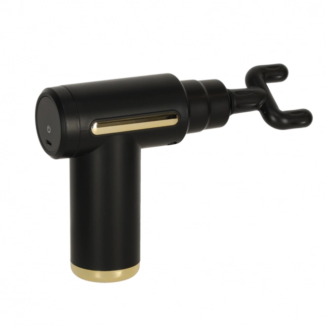 Pistolet de massage LED 4 en 1 noir