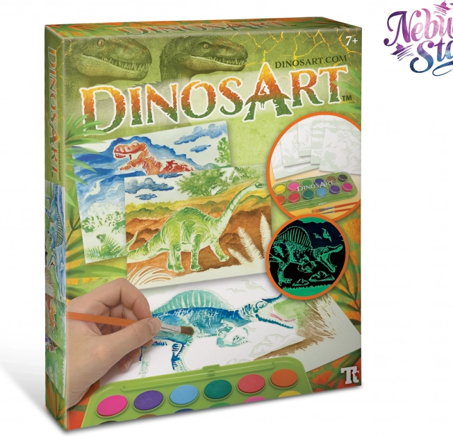 DinosArt set aquarelle magique pour enfants