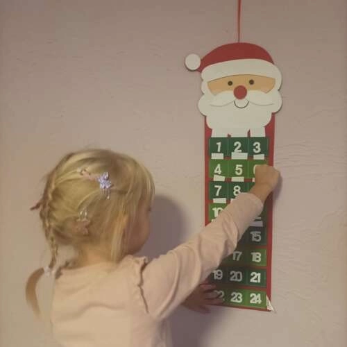 Calendrier de l'Avent suspendu Ruhhy 22252