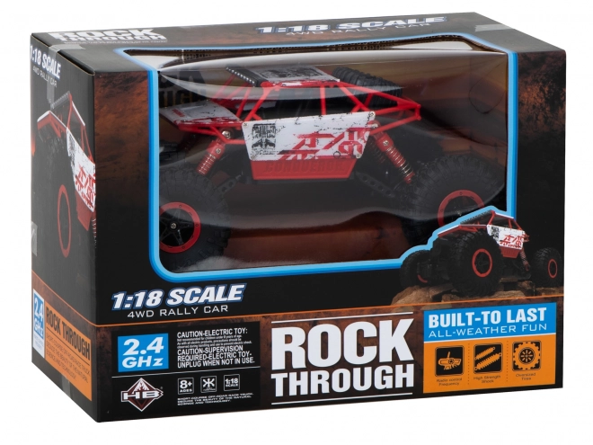 Voiture RC Buggy 1:12 4x4 – Rouge