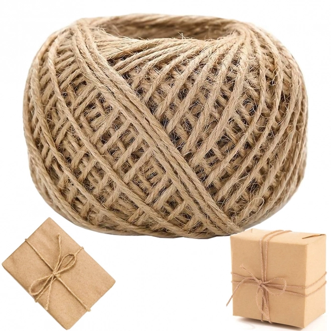 Corde en jute naturelle 30m