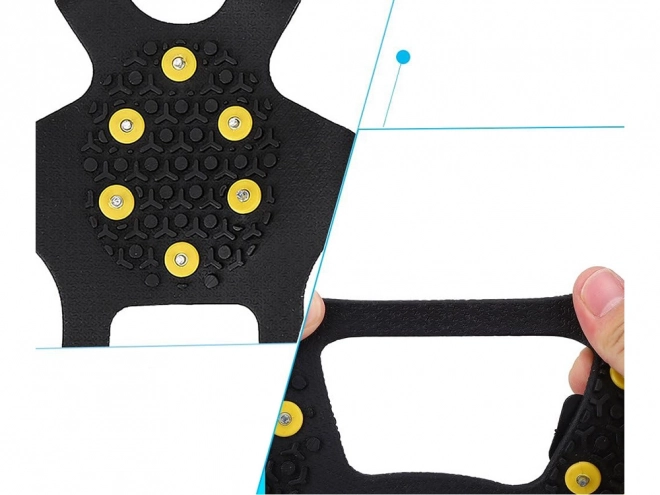 Crampons de randonnée avec semelles antidérapantes