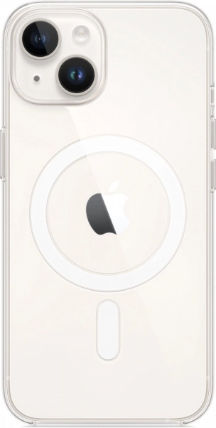 Coque transparente avec MagSafe pour iPhone 14