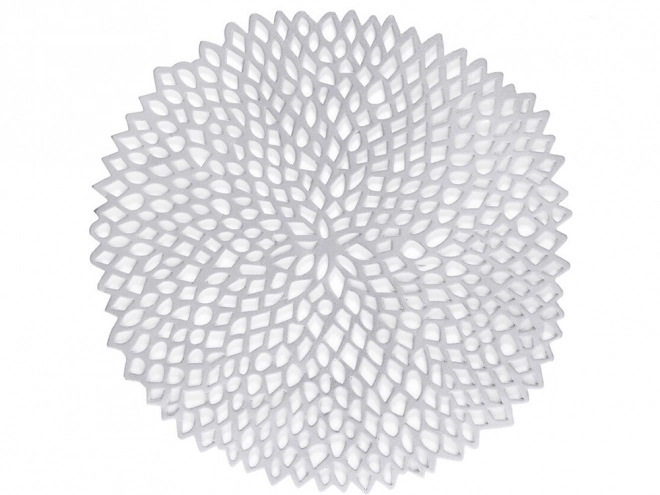 Nappe ronde en plastique ajourée
