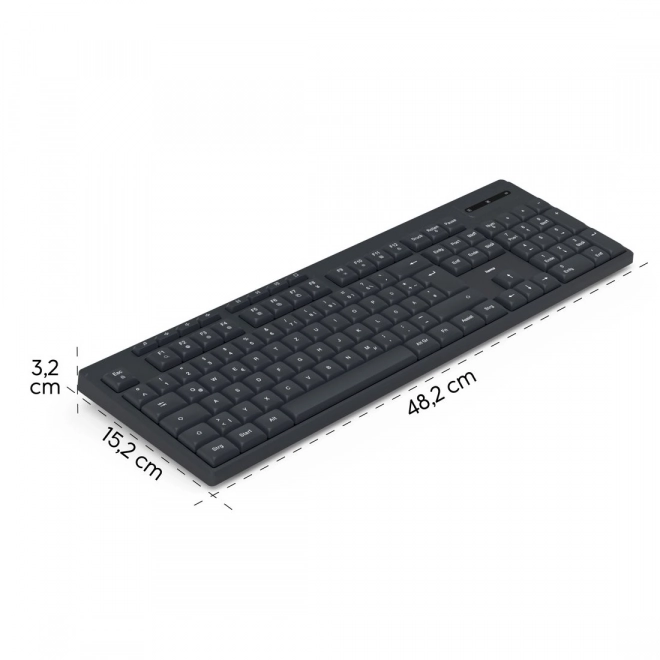 Clavier sans fil Hama WK-200 noir