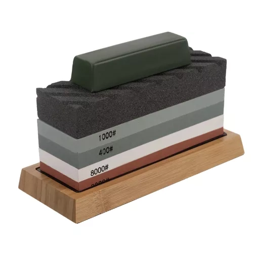 Affûteur de couteaux-2 pierres+accessoires Ruhhy 23763