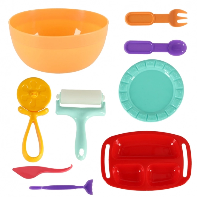 Ensemble créatif pour enfants avec pâte à modeler pour pâtes avec accessoires