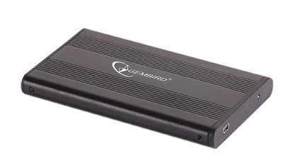 Boîtier pour HDD 2.5'' SATA aluminium noir
