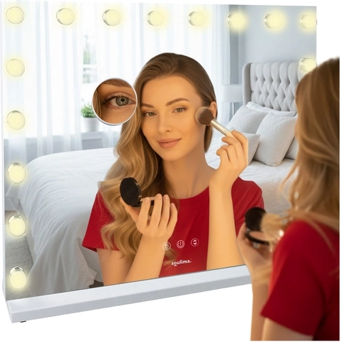 Éclairage LED hollywoodien pour un maquillage impeccable