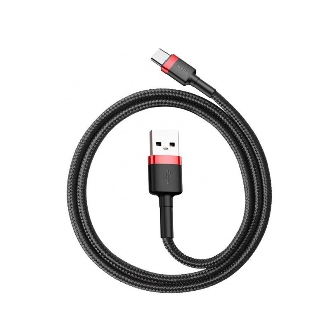 Câble USB-C Baseus Cafule 3A 1m rouge-noir