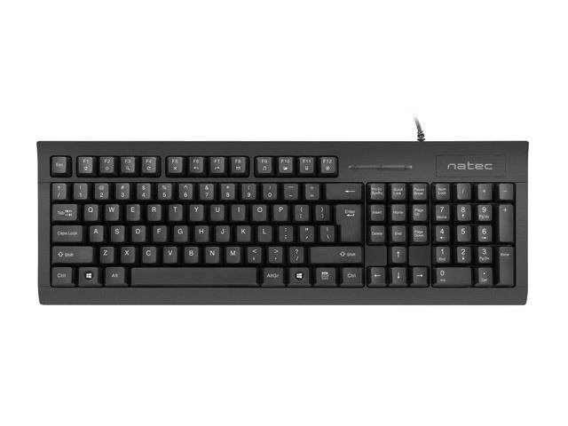 Clavier avec lecteur de cartes Natec Moray