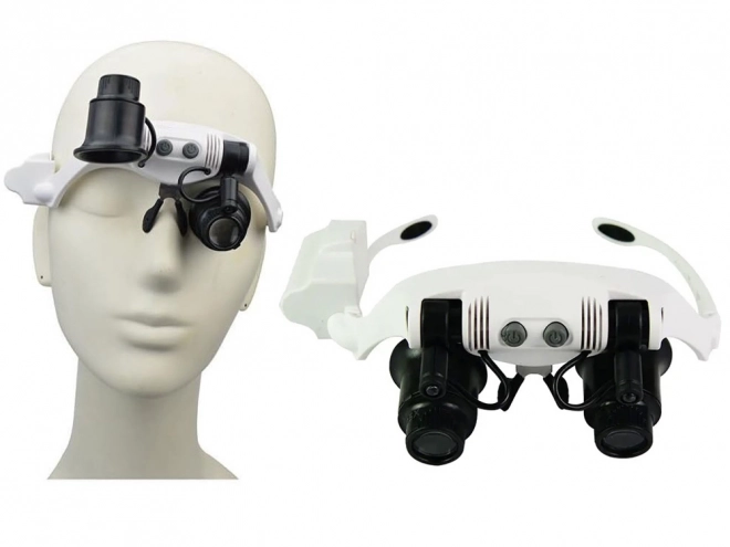 Lunette loupe avec LED pour réparations