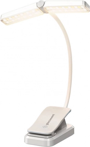 Lampe de lecture Glocusent Wingy USB-C blanche