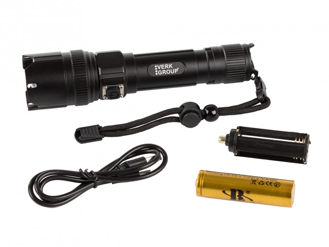 Lampe tactique militaire avec LED Cree XHP99