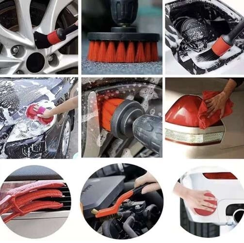 Kit de detailing pour nettoyage intérieur et extérieur des voitures Xtrobb