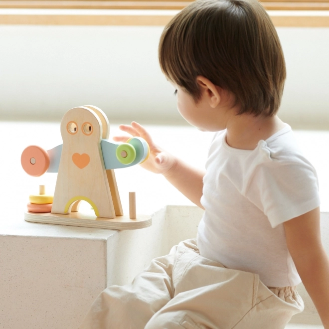 Puzzle en bois - Les poids d'Hercule
